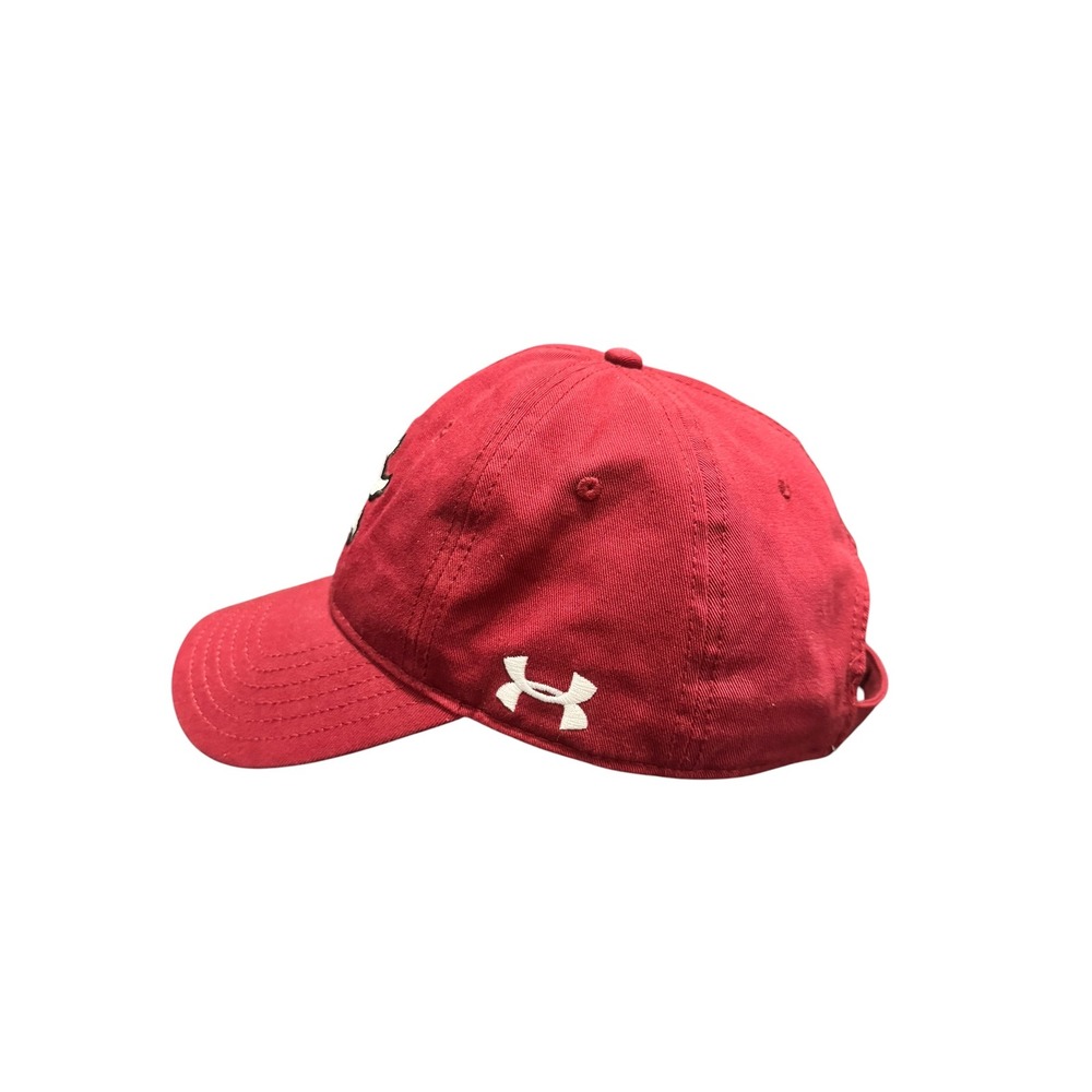 Under Armour South Carolina Gamecocks Hat Red Adjustable Strapback Cotton Cap - Picture 7 of 8